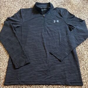 Under Armour Black Performance Quarter-Zip Jacket